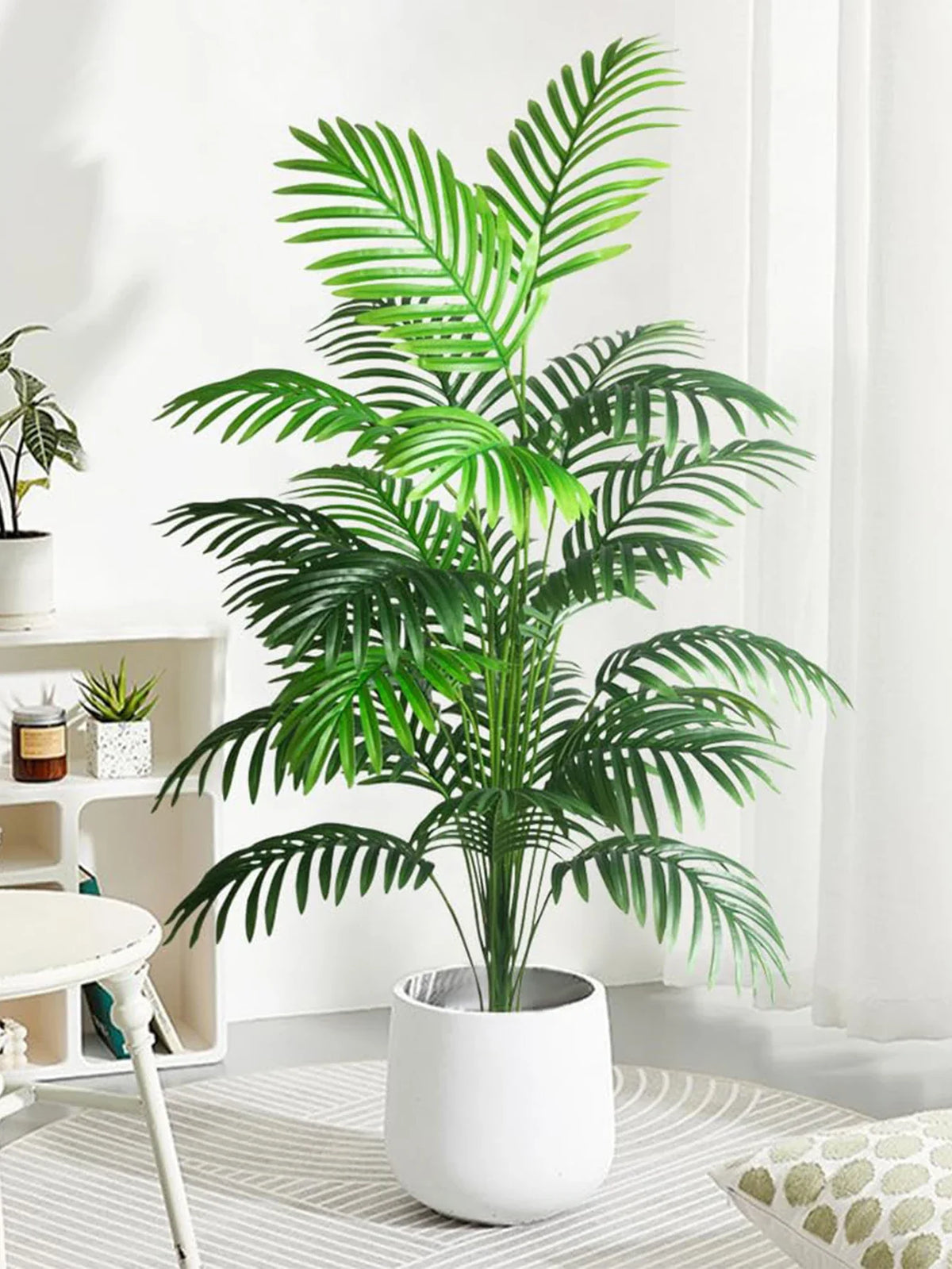 Palmeira Artificial Grande – Decoração Tropical para Ambientes Internos e Externos