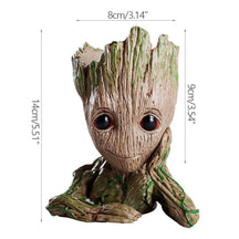 Vaso de Planta Baby Groot Verde