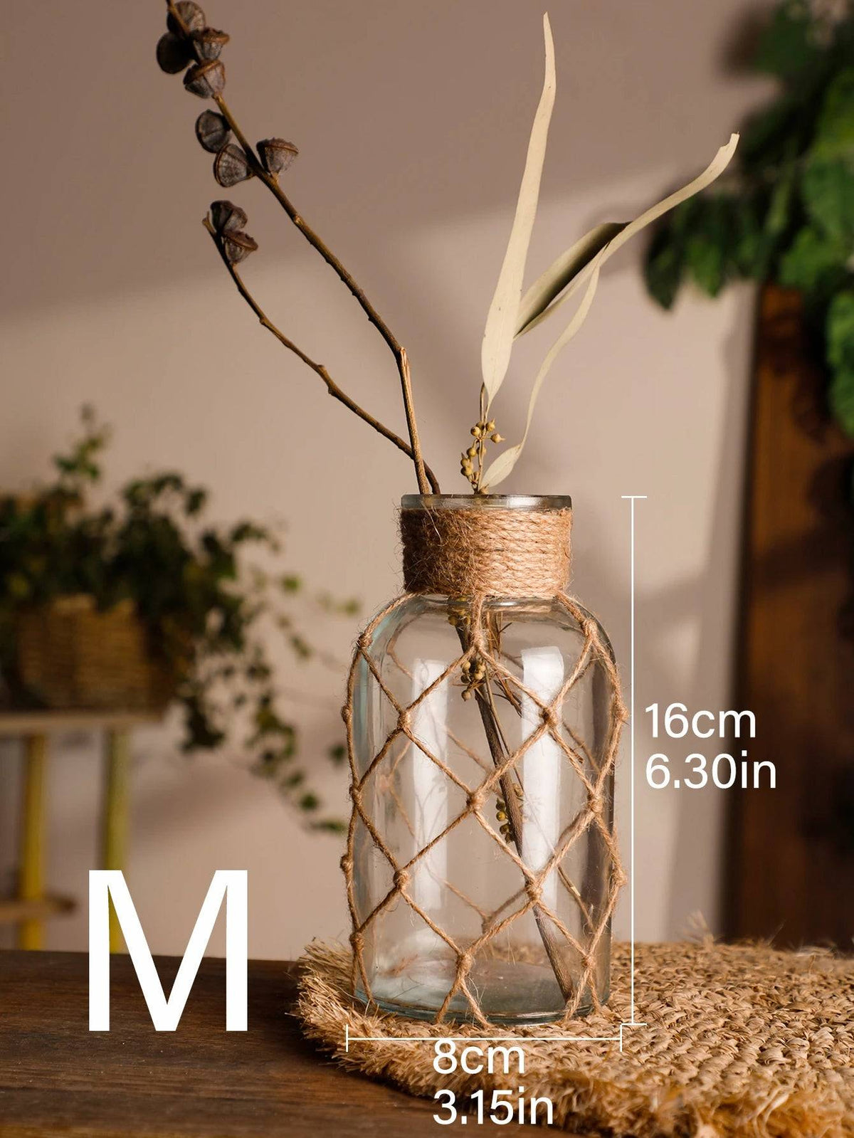 Vaso Decorativo de Vidro e Cristal | Decoração Moderna para Casa e Escritório