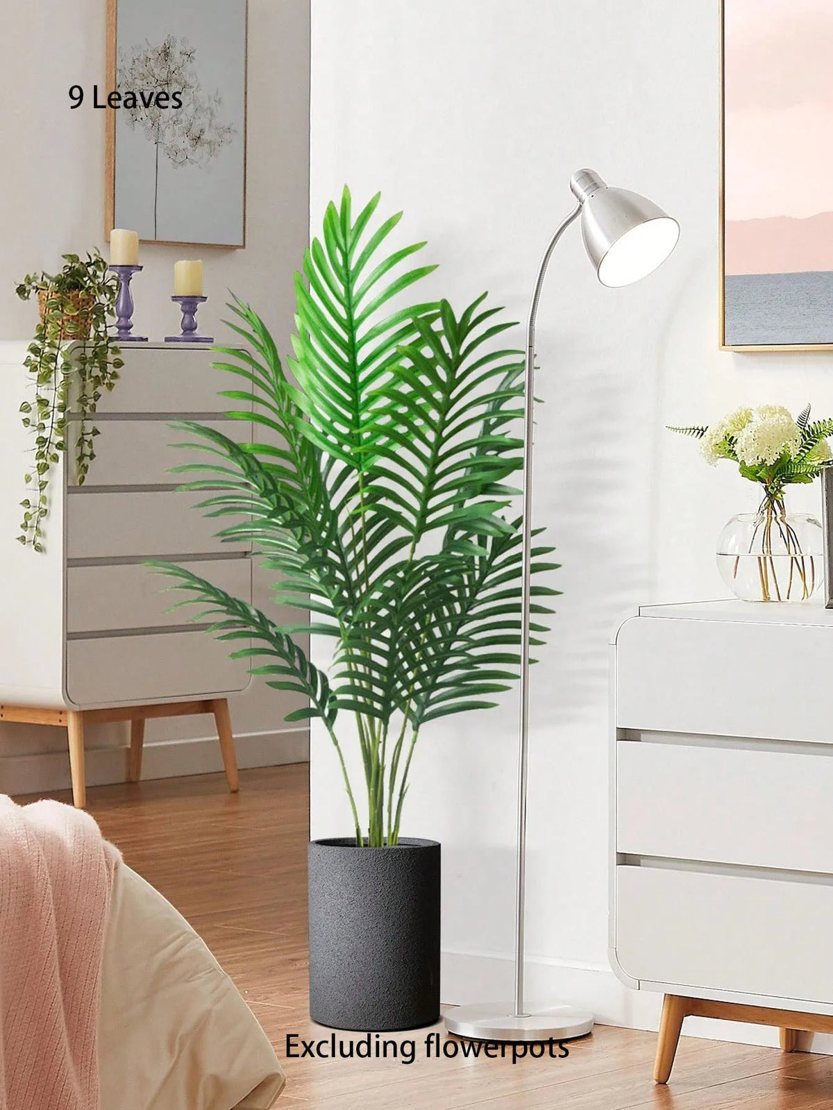 Palmeira Artificial Grande – Decoração Tropical para Ambientes Internos e Externos
