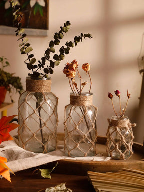 Vaso Decorativo de Vidro e Cristal | Decoração Moderna para Casa e Escritório