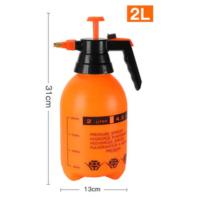Pulverizador Manual de Água com Pressão - Bomba de Ar com Gatilho para Jardim e Limpeza