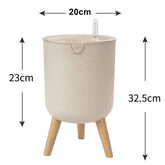 Vaso de Flores com Rega Automática