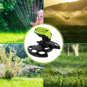 Aspersor Para Irrigação Rotativo 360° - Ajustável e Eficiente para Jardins e Gramados