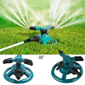 Aspersor Para Irrigação Automático 360° – Irrigação Precisa e Durável para Jardim