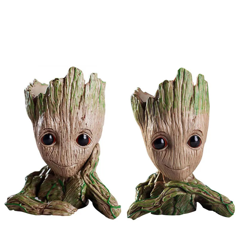 Vaso de Planta Baby Groot Verde