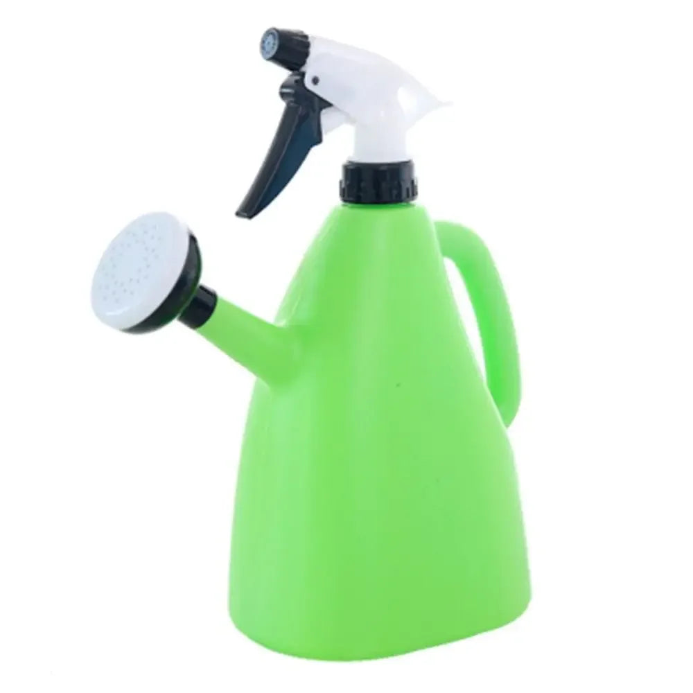Regador de Plantas de Plástico 2 em 1 - Pulverizador Ajustável de 1L