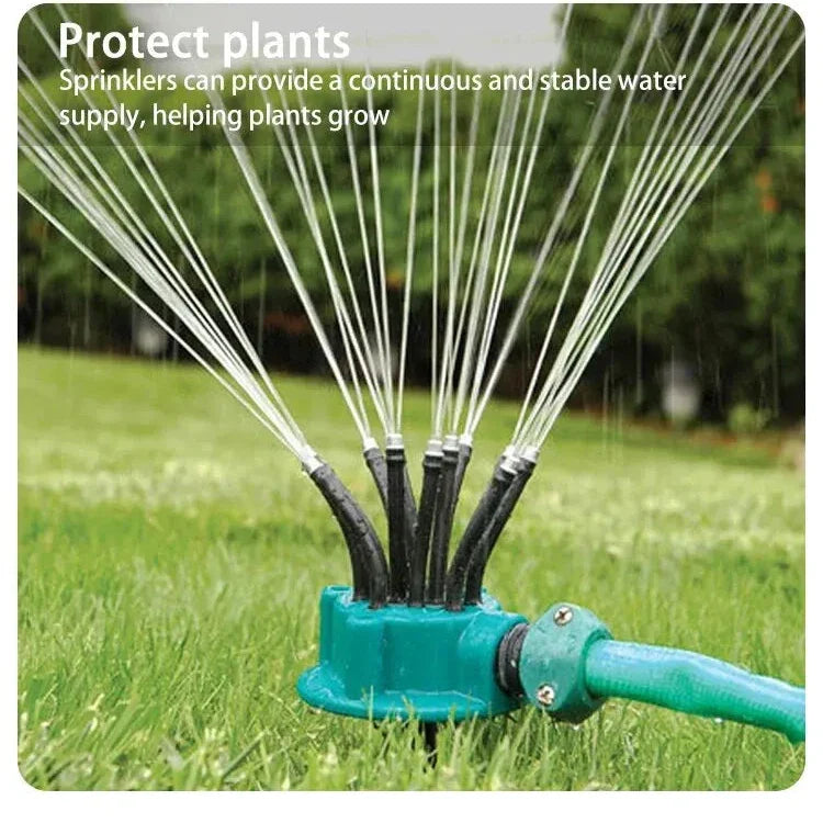 Aspersor Para Irrigação Rotativo 360° para Jardim - Sistema de Irrigação Eficiente