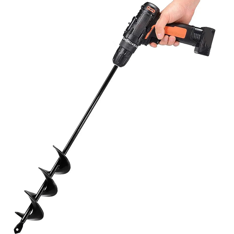 Ferramenta para Jardinagem Broca Espiral para Plantio e Escavação
