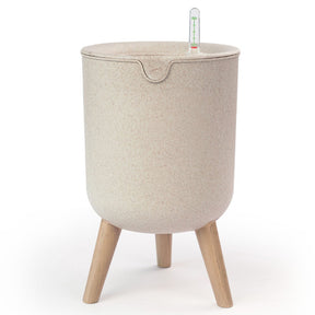 Vaso de Flores com Rega Automática