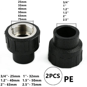 Filtro de Água Tipo Y com Conectores em PVC para Irrigação de Jardim