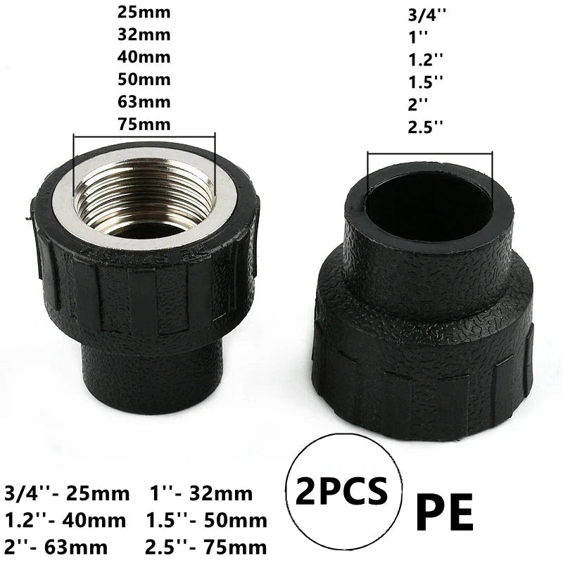 Filtro de Água Tipo Y com Conectores em PVC para Irrigação de Jardim