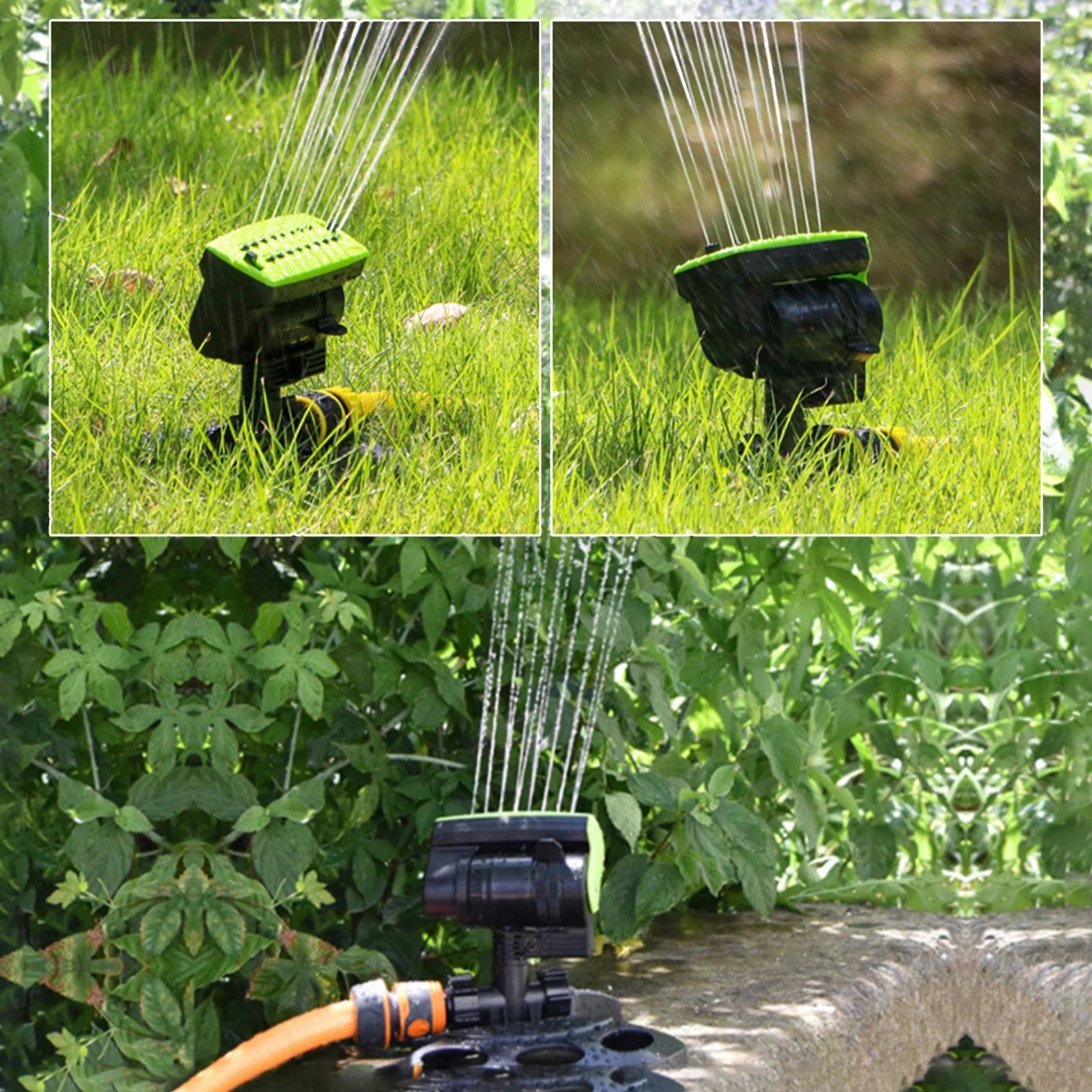 Aspersor Para Irrigação Rotativo 360° - Ajustável e Eficiente para Jardins e Gramados