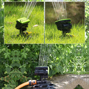 Aspersor Para Irrigação Rotativo 360° - Ajustável e Eficiente para Jardins e Gramados