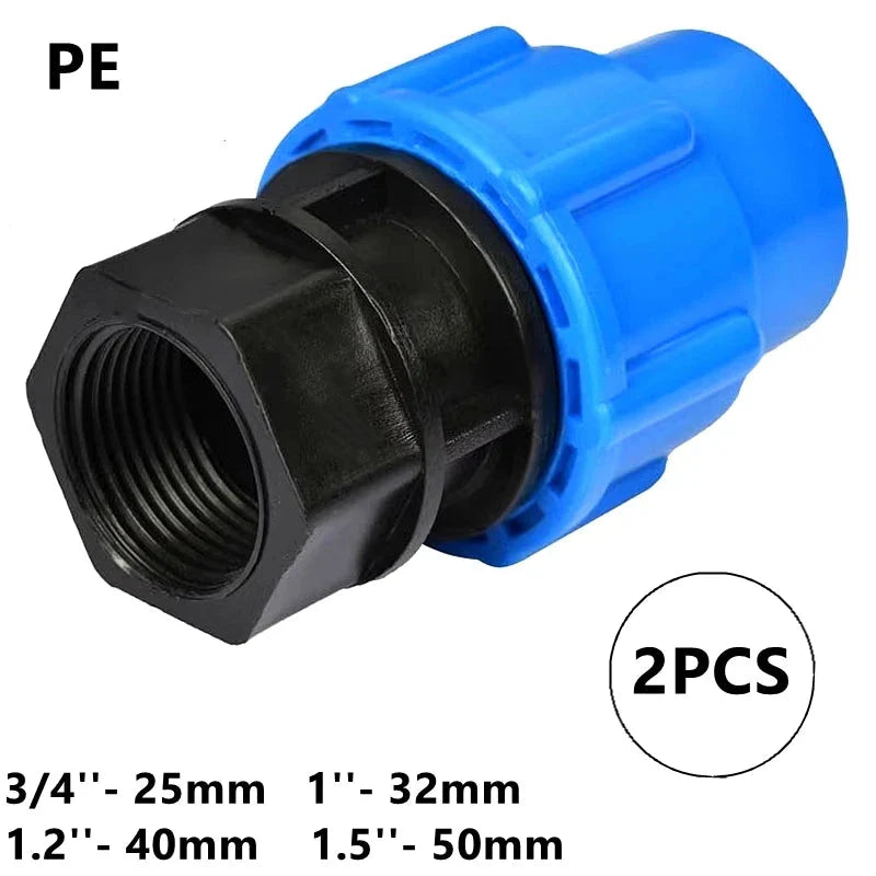 Filtro de Água Tipo Y com Conectores em PVC para Irrigação de Jardim
