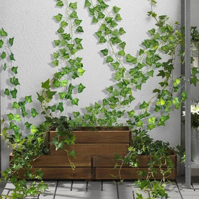 Herança Artificial de Hera - Planta Pendente Decorativa para Decoração