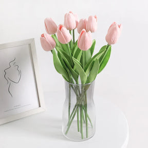 Buquê de Tulipas Artificiais MENGHAO em Seda