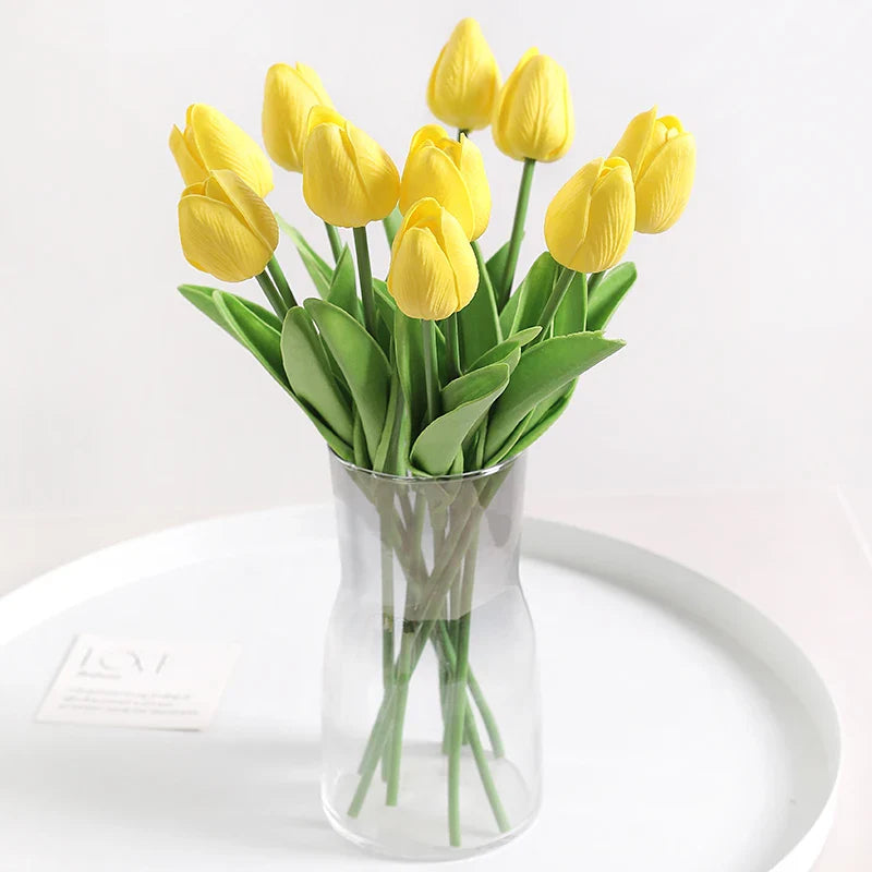 Buquê de Tulipas Artificiais MENGHAO em Seda
