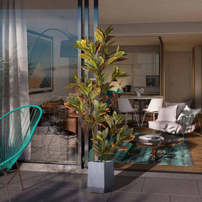Árvore Artificial Ficus 120cm para Decoração de Ambientes