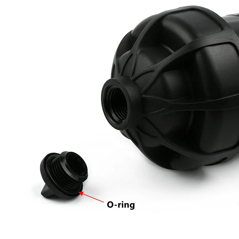 Filtro de Água Tipo Y com Conectores em PVC para Irrigação de Jardim