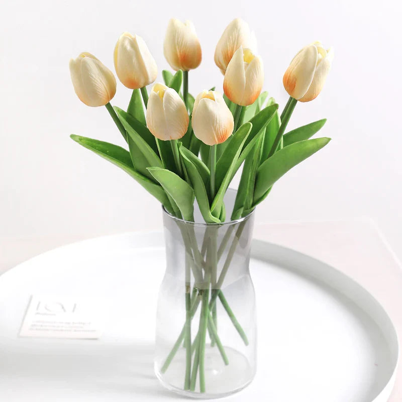 Buquê de Tulipas Artificiais MENGHAO em Seda