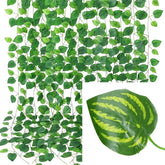 Herança Artificial de Hera - Planta Pendente Decorativa para Decoração
