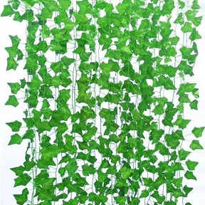 Herança Artificial de Hera - Planta Pendente Decorativa para Decoração