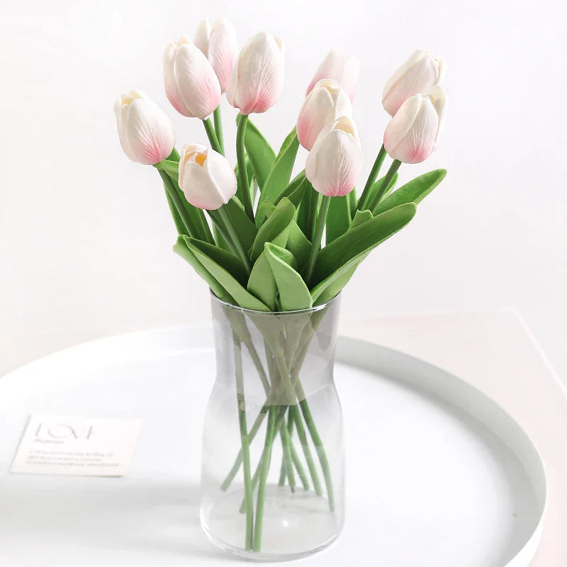 Buquê de Tulipas Artificiais MENGHAO em Seda