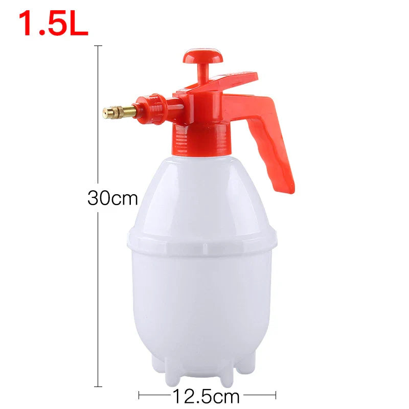 Pulverizador Manual de Água com Pressão - Bomba de Ar com Gatilho para Jardim e Limpeza
