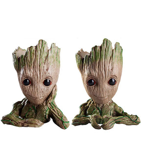 Vaso de Planta Baby Groot Verde