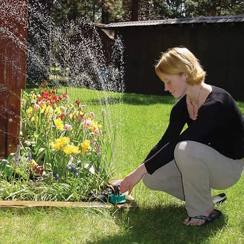 Aspersor Para Irrigação Rotativo 360° para Jardim - Sistema de Irrigação Eficiente