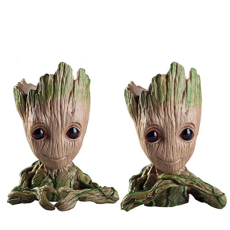 Vaso de Planta Baby Groot Verde