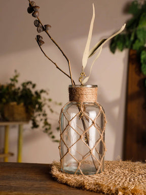 Vaso Decorativo de Vidro e Cristal | Decoração Moderna para Casa e Escritório