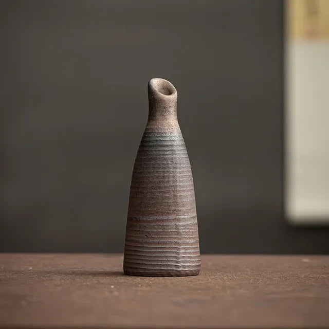Vaso de Cerâmica Artesanal Feito à Mão