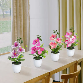 Orquídea Artificial em Vaso - 26cm