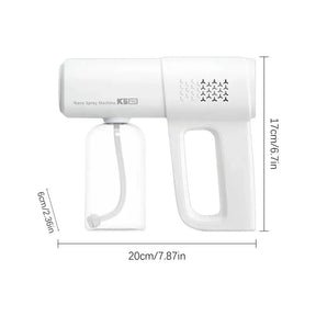 Pulverizador Elétrico Portátil com Bomba USB Recarregável e Controle Ergonômico