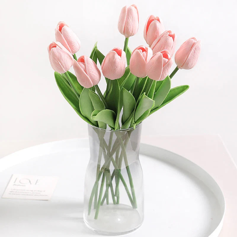 Buquê de Tulipas Artificiais MENGHAO em Seda
