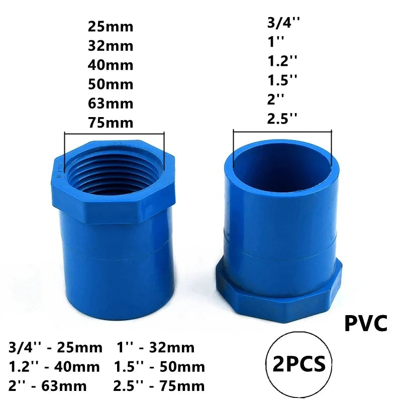 Filtro de Água Tipo Y com Conectores em PVC para Irrigação de Jardim