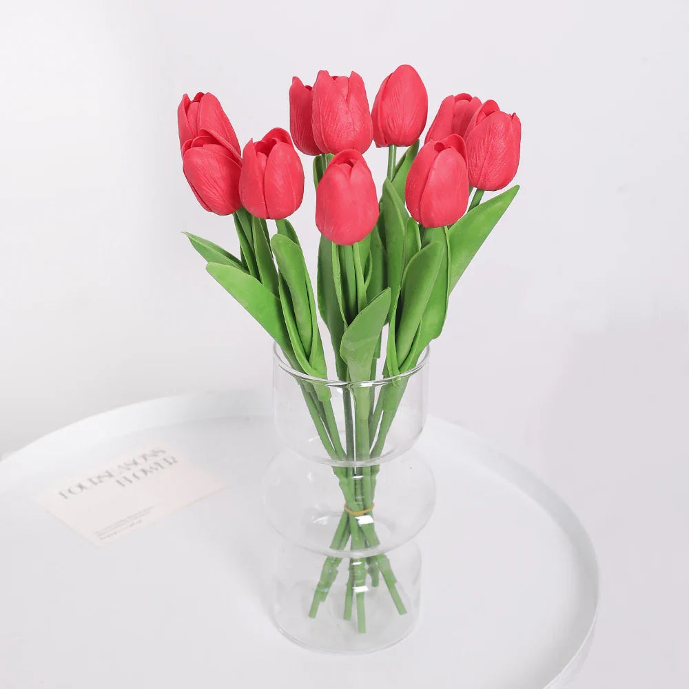 Buquê de Tulipas Artificiais MENGHAO em Seda
