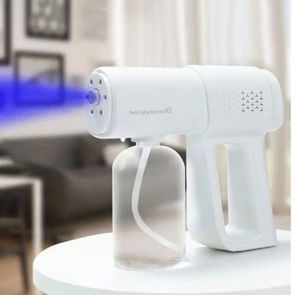 Pulverizador Elétrico Portátil com Bomba USB Recarregável e Controle Ergonômico