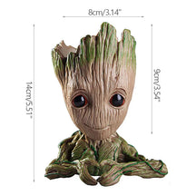 Vaso de Planta Baby Groot Verde