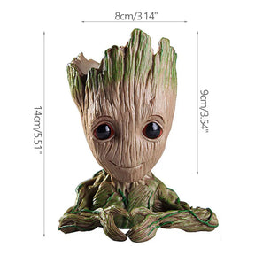 Vaso de Planta Baby Groot Verde