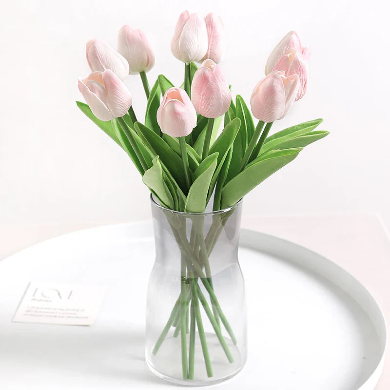 Buquê de Tulipas Artificiais MENGHAO em Seda
