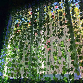 Herança Artificial de Hera - Planta Pendente Decorativa para Decoração