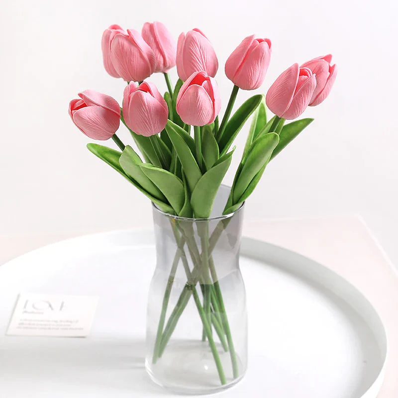 Buquê de Tulipas Artificiais MENGHAO em Seda