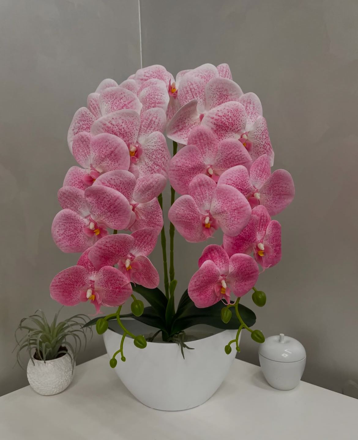 Orquídea Artificial em Vaso 59cm - FintaVita
