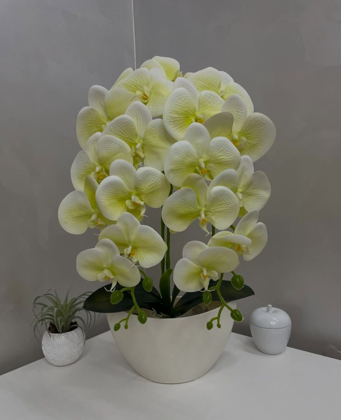 Orquídea Artificial em Vaso 59cm - FintaVita