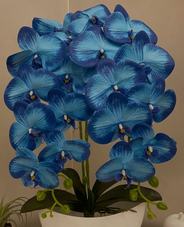 Orquídea Artificial em Vaso - 59cm - FintaVita
