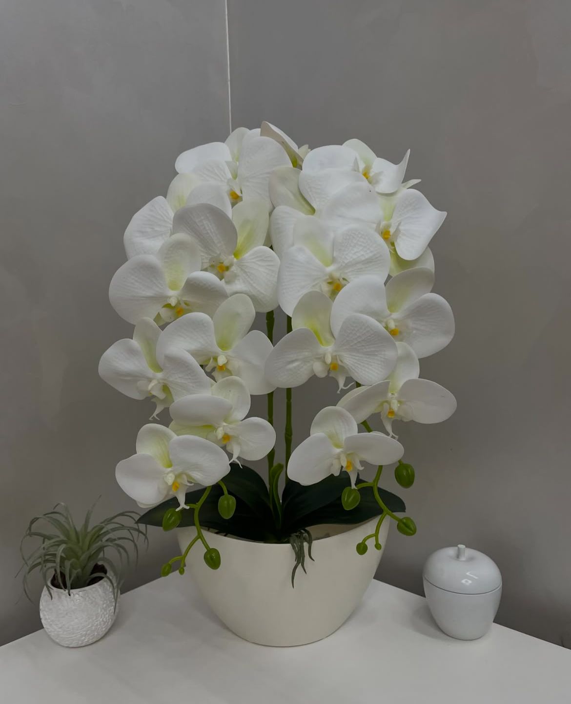 Orquídea Artificial em Vaso 59cm - FintaVita