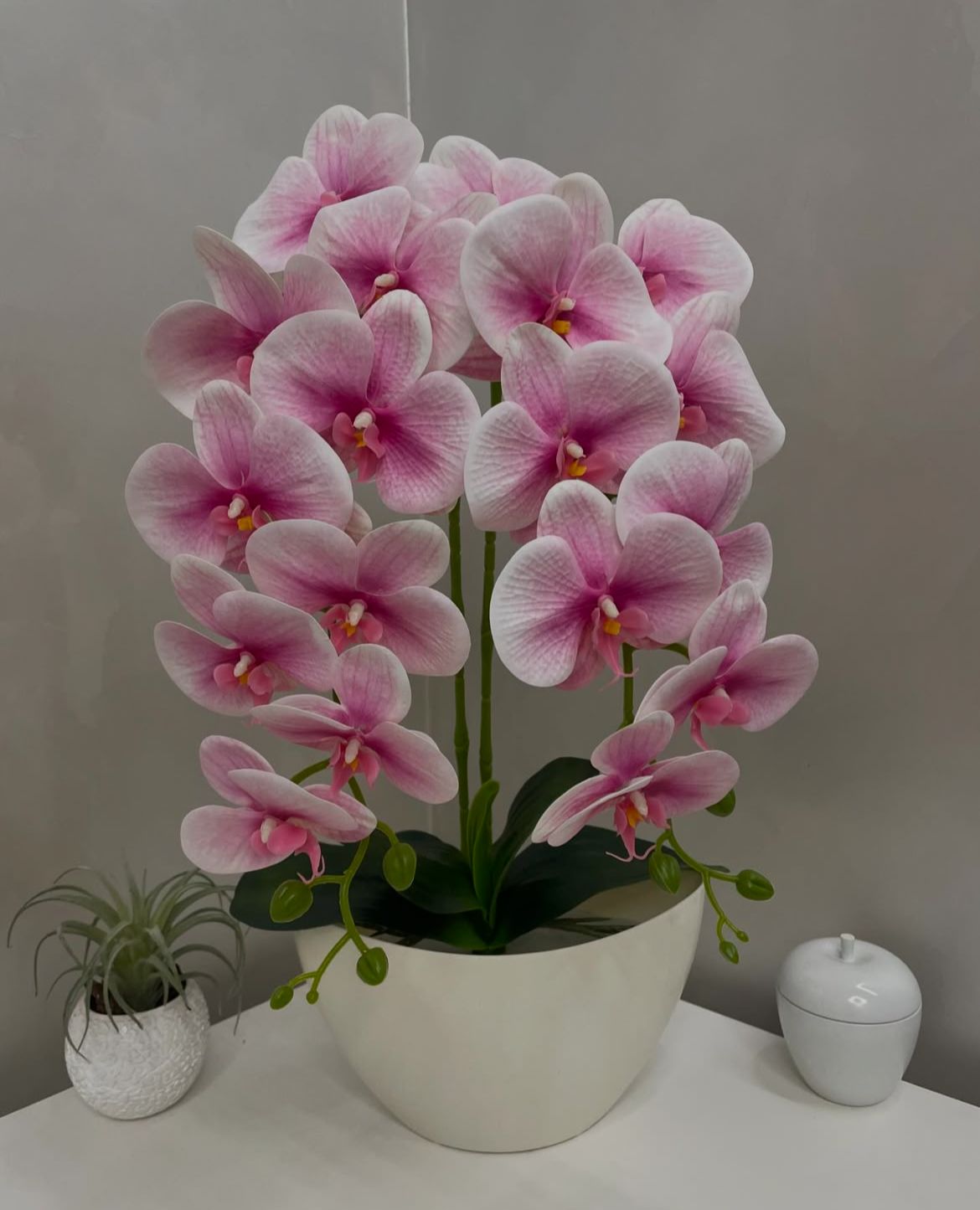 Orquídea Artificial em Vaso 59cm - FintaVita